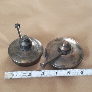 FB Rogers Silver Plate Vintage Oil Lamp